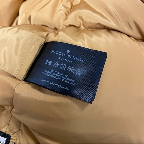 XS Nicole Benisti Chelsea Fur-Lined Hooded Down Jacket (too smalll -reposhed) - Picture 8 of 16